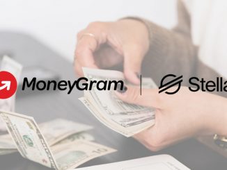 MoneyGram and Stellar logos